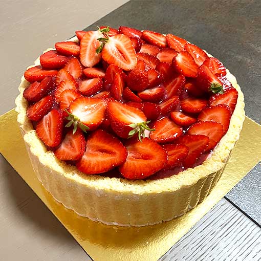 charlotte aux fraises