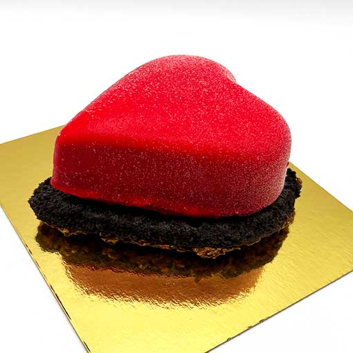 Gâteau cœur st valentin